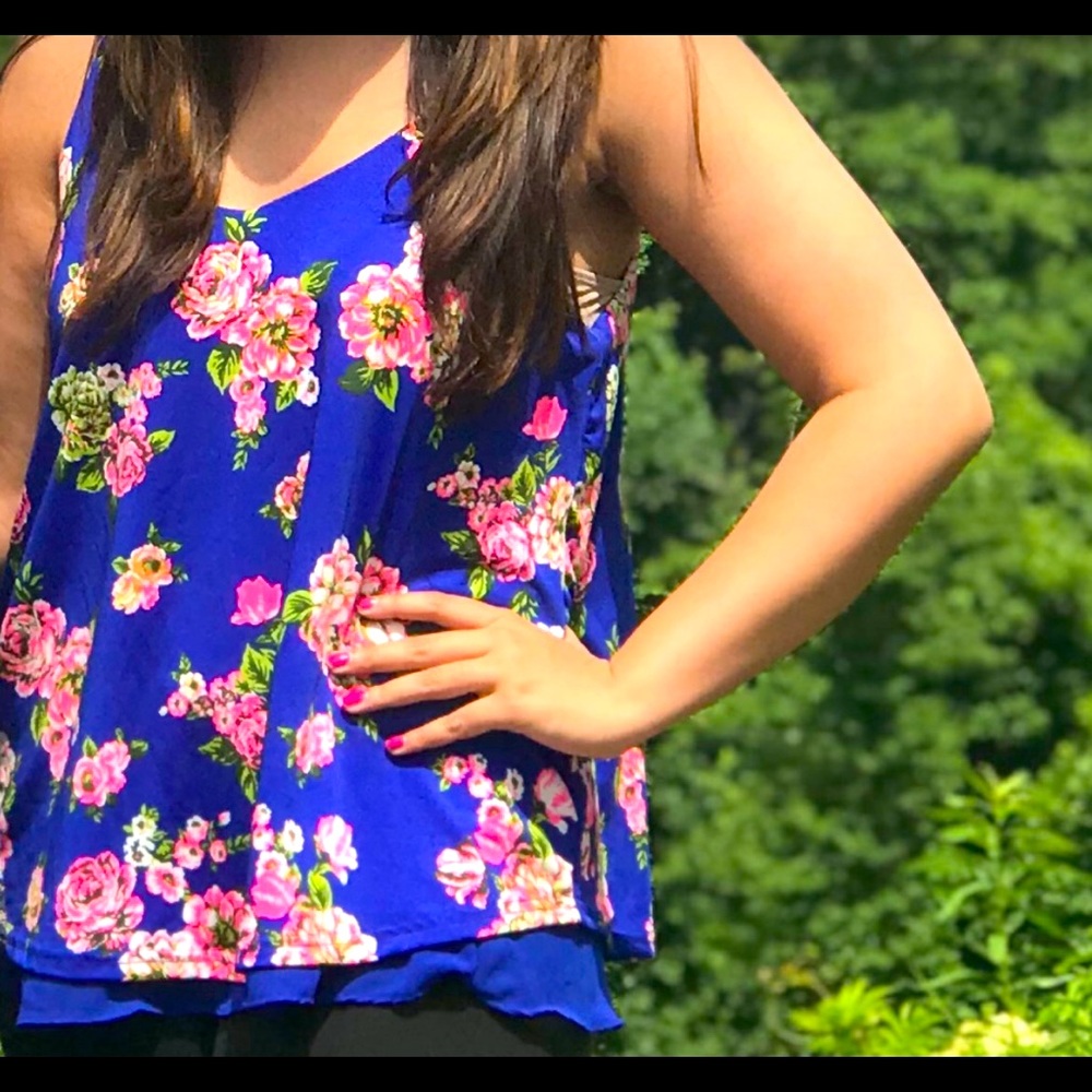 Floral Tank Top